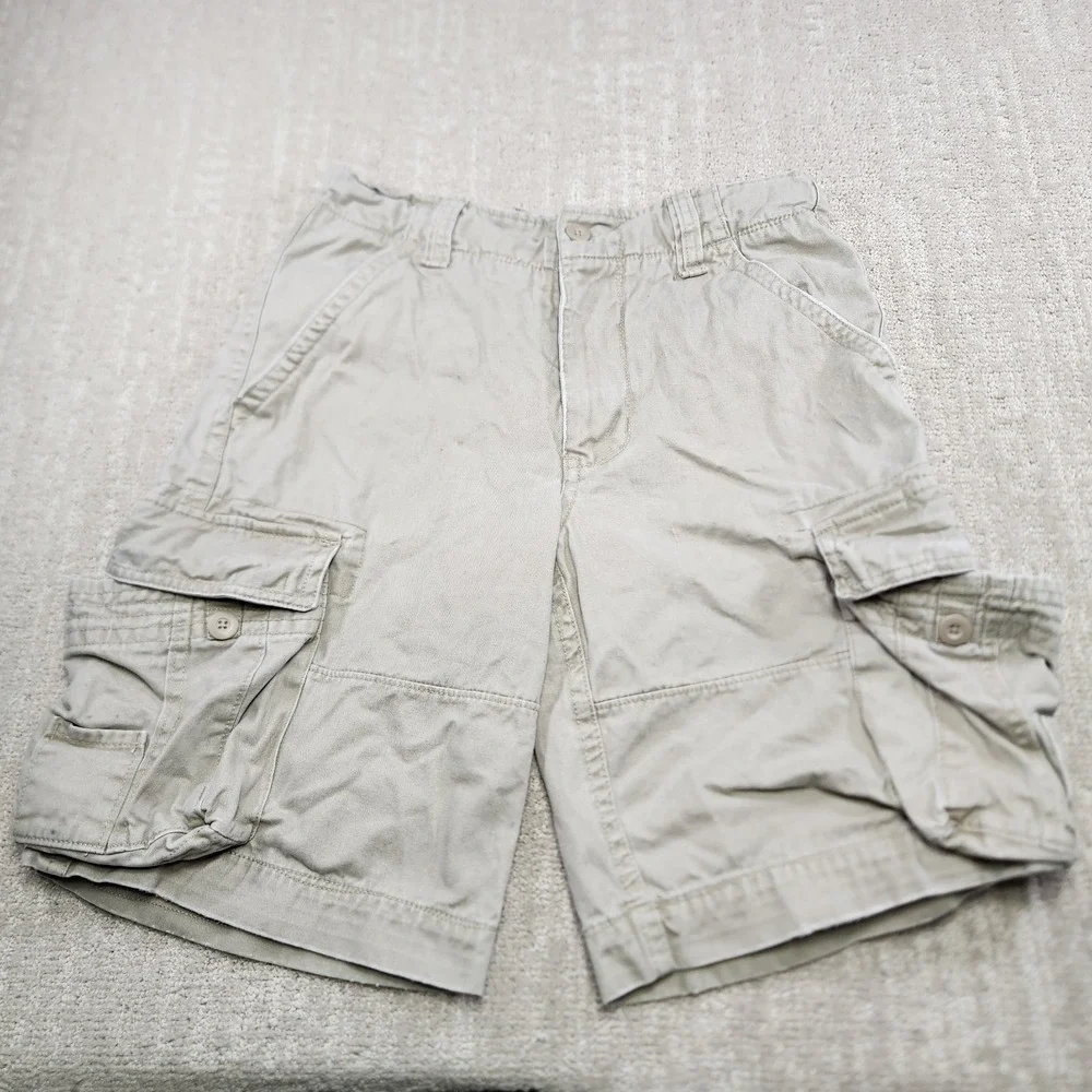 Vintage No Boundaries Cargo Shorts Men 30 READ* Baggy Paratrooper Heavy Cotton